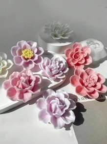 Versatile Silicone Daisy & Sunflower Flower Molds For DIY Resin Jewelry, Hair Clips, Shoe Accessories, Scented Candles, Party Decor, Weddings & Mother's Day - Reusable 3D Silicone Candle Molds For Crafting And Decoration