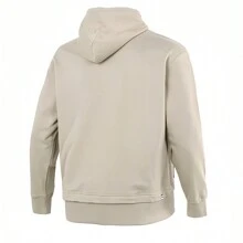 Puma Hooded Graphic Print Breathable Loose Fit Sweatshirt, Fashionable Casual Outdoor Fitness Running Pullover, Couple Outfit