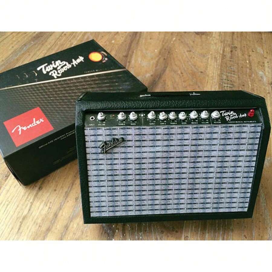 Axe Heaven - Fender Twin Reverb Mini Guitar Amplifier Replica Collectible  [COLLECTABLES] Collectible - Multicolor - View 1