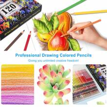 Colored Pencils For Adult Coloring Books, 120-Color Drawing Sketching Shading Pencils, Coloring Pencils For Adults, Artists, Professionals And Colorists - 120 Color Pencils - View 4