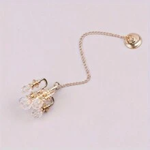 1 件微型沙龙场景模型，逼真的迷你吊灯装饰 - 查看 4