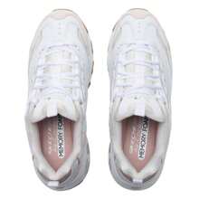 Skechers Women's Thick Sole Increased Height Chunky Sneakers Panda Sport Shoes Fashion 150241-WLPK