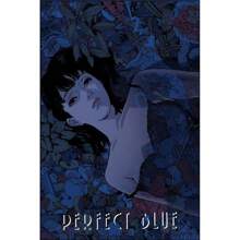 1张无框动漫海报，今敏《完美蓝》海报，唯美漫画电影帆布画，可爱房间家居装饰流行礼物，生日毕业礼物 - 彩色 - 查看 35