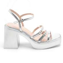 Summer Fashion Versatile Thick Sole Platform Sandals - Silver - View 4