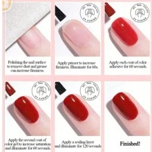 Miss Comoy 15ml 新品金色猫眼指甲油，精细磁性粉末，强力附着，反光效果，强磁冰渗透，亮白猫眼美甲凝胶，美甲沙龙常用美甲凝胶 - 彩色 - 查看 8