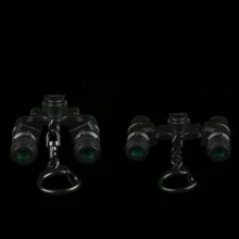 Móc khóa kính nhìn ban đêm chiến thuật - Nổi, khóa chữ C, hình chữ nhật - Món quà hoàn hảo cho những người đam mê quân sự - màu đen - Xem 5