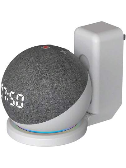 حامل حامل الحائط للجيل الرابع والخامس ، وهو إكسسوارات لتوفير الفضاء مع إدارة الحبل لمكبرات الصوت Smart Home الخاصة بك ، إخفاء الأسلاك الفوضوية