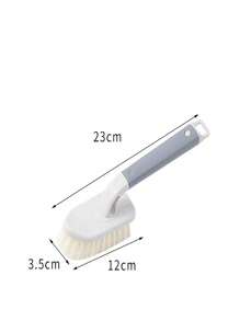1 Pc Multi-Functional Bathroom Tile Scrub Brush, Plastic Cleaning Brush For Kitchen Stain Removal