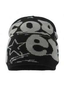 时尚休闲街头嘻哈帽冬季女式针织无檐便帽