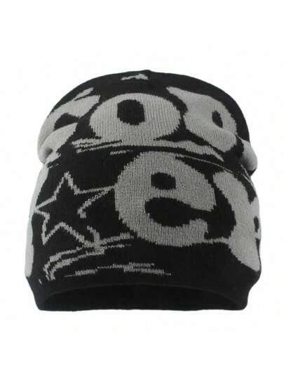 Fashion Casual Street Hip Hop Cap Winter Knitted Beanie Hats For Women