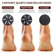 Electric Callus Remover, Electronic Foot File Callus Removal Tool, Portable Foot Grinder, Foot Care Tool For Removing Dead Skin