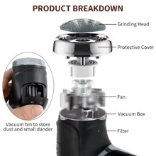 Electric Callus Remover, Electronic Foot File Callus Removal Tool, Portable Foot Grinder, Foot Care Tool For Removing Dead Skin