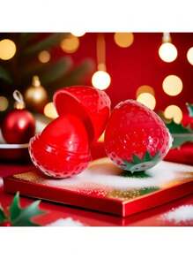 24 Strawberry Lip Balm Moisturizing Lips - 5 PIECES - View 10