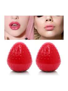 24 Strawberry Lip Balm Moisturizing Lips - 5 PIECES - View 6