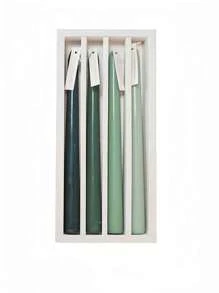 1 套欧式铁制烛台，金属客厅装饰工艺烛台套装，无烟彩色长杆烛台和香烛套装 - 彩色 - 查看 14