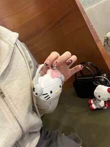 Sanrio Nova Capa de Fone de Ouvido Gato Filhote Compatível Com AirPods 4, AirPods Pro 1/2/3 Capa de Fone de Ouvido Bluetooth