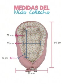 Nido Colecho doble vista para bebé - CONEJOS - Ver 4