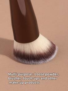 MAANGE 1 pieza/2 piezas/7 piezas/20 piezas Juego de brochas de maquillaje profesionales de tubo de aluminio, brocha doble para resaltar y contornear, herramientas de maquillaje suaves y amigables con la piel para un fácil transporte, regalo de viaje ideal para mujeres y niñas, Juego de brochas, Juego de brochas de maquillaje, Juego completo de maquillaje, Juego de brochas de maquillaje, Juego de maquillaje completo, Juego de brochas, Juego de brochas de maquillaje, Juego de regalo de maquillaje, Juego - Café integral - Ver 9