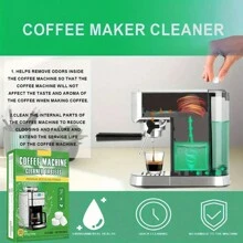 30-Pack Coffee Machine Descaler Cleaner Tablets - Deep Cleaning And Descaling For All Coffee Makers - White - View 5