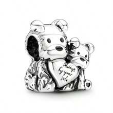 1 pièce Série animale, bracelet de perles Koala & Léopard & Chat & Lapin & Éléphant & Chien & Mouton & Ours & Licorne pour DIY de collier et accessoires de bijoux