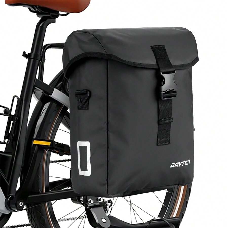 GAVTON GAVTON Electric Bike Panniers Waterproof Bike Rear Rack Bag 13L Capacity For Ebike Rear Seat Bicycle Panniers For Cycling Traveling Commuting
