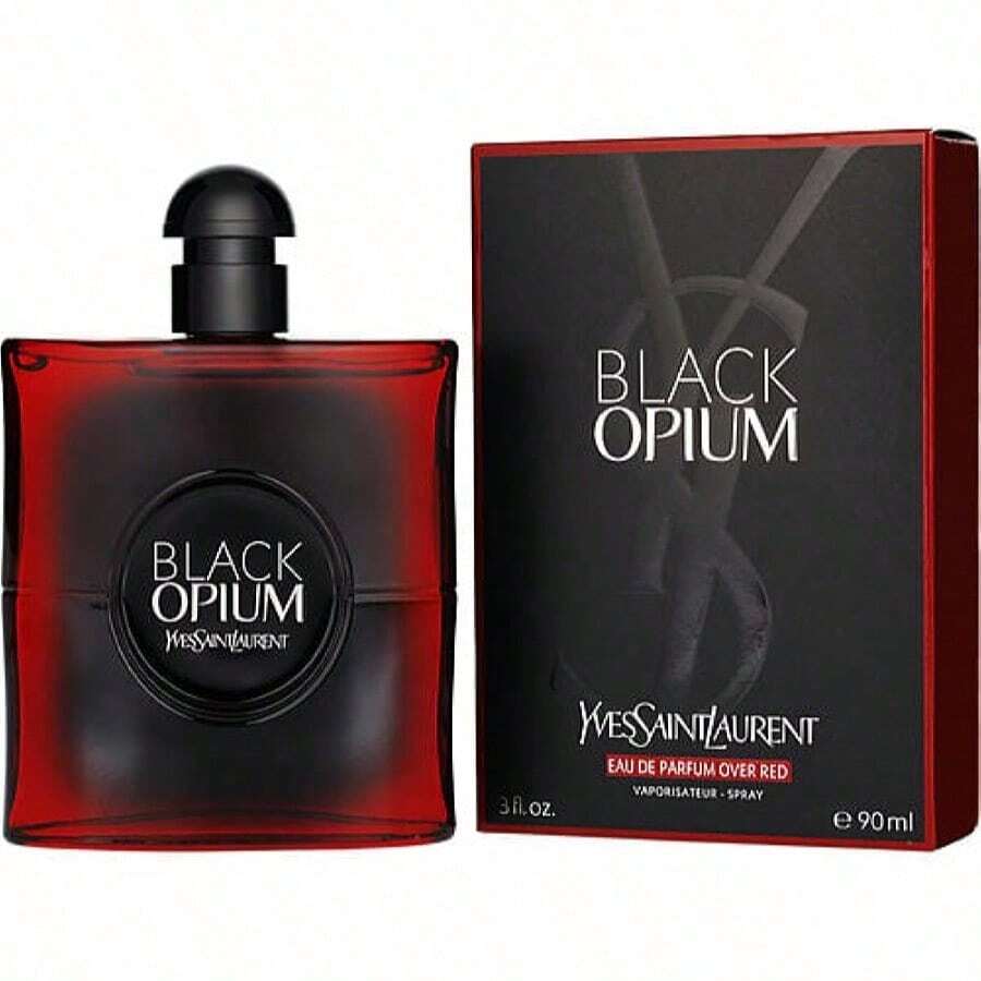 Black  Over Red By Yves Saint Laurent Green Mandarin, Cherry, Coffee, Patchouli Leaf, Madagascar Vanilla Women Eau De Parfum Spray 3 Oz 2024  3 Oz - Trong sáng - Xem 1