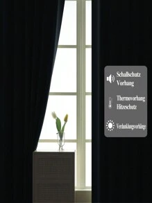 VEHEDE Set di 2 tende oscuranti beige per sistemi a binario, tende corte opache per camera da letto, con volant e nastro
