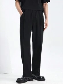 Men's Casual Business Straight Loose Fit Pants