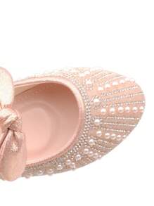 Girls' Princess Shoes, Children Soft Bottom Shoes, Baby Girls' Princess Shoes, Crystal Shoes, Pearl Children's Shoes, Rhinestone Formal Shoes