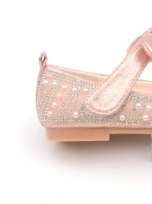 Girls' Princess Shoes, Children Soft Bottom Shoes, Baby Girls' Princess Shoes, Crystal Shoes, Pearl Children's Shoes, Rhinestone Formal Shoes