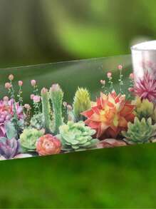 1 Rolle gartenbauliches bedrucktes dekoratives Klebeband für DIY-Scrapbooking, Magazine, Fotoalben, Planer, Geschenkboxen, Aufkleber zur Schulanfang