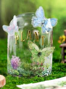 1 Rolle gartenbauliches bedrucktes dekoratives Klebeband für DIY-Scrapbooking, Magazine, Fotoalben, Planer, Geschenkboxen, Aufkleber zur Schulanfang