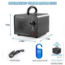 36000mg/H Ozone Generator Machine Air Purifier Ionizer Ozonator Timer For Home - Xem 11