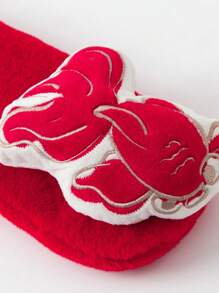 mini bala Mini bufanda de peluche tipo "bala" para bebés, accesorio cálido y festivo para el invierno y Año Nuevo