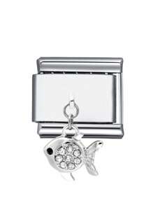 1pc 2025 Valentine's Day Exquisite Starfish, Seaside, Heart, Little Fish, Fish Tail DIY Stainless Steel Beaded Charm Bracelet Jewelry Making Kit, Suitable For Holiday Gifts, Parties, Daily Outfit Accessories