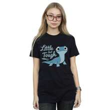 Disney Maglietta boyfriend in cotone resistente nera con il salamandra Bruni di Frozen 2 per donne/ragazze - nero - Visualizzare 2