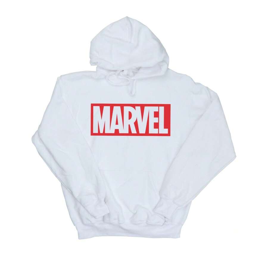 Marvel Felpa con cappuccio classica da donna/signora (Bianco) - Bianco - Visualizzare 1