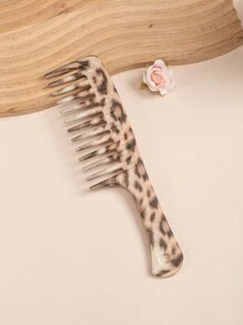 1pc Large Wide-Toothed Hair Comb, Classic Design Essential For Home, Travel & Styling, Suitable For Wet & Dry Hair, Perfect Gift For Friends & Family