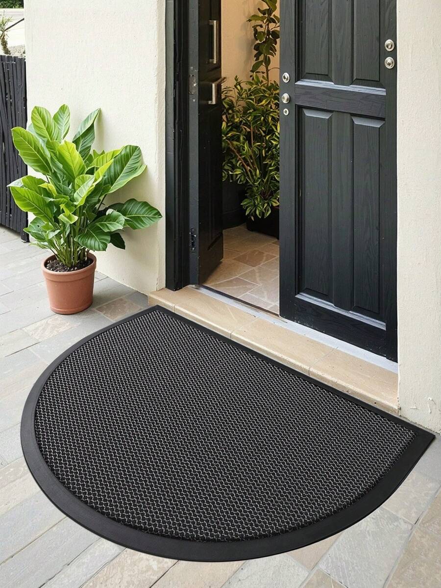 DAJIANG 1 pieza Felpudo de goma PVC grueso, con malla elástica, antideslizante y resistente al agua, adecuado para uso interior y exterior, fácil de limpiar (solo lavar a mano), aplicable para espacios domésticos y comerciales, disponible en varios tamaños, adecuado para la entrada, el baño, la decoración de la cocina