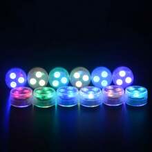 Battery Powered Mini Led Lights With Remote Control, 16 Colors And 4 Color Changing Modes Small Led Lights, Mini Led Lights For Wedding, Party, Table, Home Decor, Crafts, Christmas Decoration, Birthday Decoration, Halloween Lantern Decor
