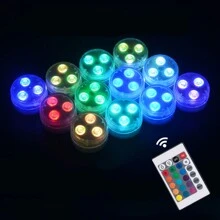 Battery Powered Mini Led Lights With Remote Control, 16 Colors And 4 Color Changing Modes Small Led Lights, Mini Led Lights For Wedding, Party, Table, Home Decor, Crafts, Christmas Decoration, Birthday Decoration, Halloween Lantern Decor
