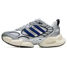 Adidas Zapatillas de running CLIMACOOL VENTO 3.0, zapatillas de running para carretera unisex, con amortiguación, transpirables, cómodas, de moda para el uso diario y casual, IH2281 - Blanco/Azul/Plata/Negro - Ver 1