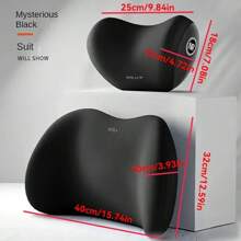 Lumbar Support Pillow,Ergonomic Lumbar Pillow Car, Office Chair,Bed Recliner,Foam Cushion Back Support Pillow