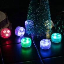 Battery Powered Mini Led Lights With Remote Control, 16 Colors And 4 Color Changing Modes Small Led Lights, Mini Led Lights For Wedding, Party, Table, Home Decor, Crafts, Christmas Decoration, Birthday Decoration, Halloween Lantern Decor