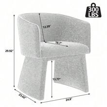 Modern Style Simple And Elegant Chair, White Leisure Chair, Suitable For Dining/Bedroom/Living Room/Reception Desk -Pink,Yifei Store