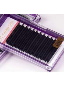 Premium Individual Lashes 0.03 0.05 0.07 Mega Volume Eye Lashes Extension Cashmere Velvet Fluffy D Curl 8-18mm Mixed Natural Look Cluster Lashes Super Soft Matte Black Individual Lashes Tray Volume Classic Synthetic Faux Mink Eyelashes Extensions Professional False Eyelashes Supplies For Lashes Salon