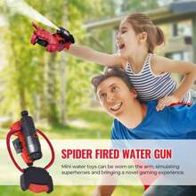 1pc Water Guns, Spider Web Shooters Toy Water Gun, Summer Outdoor Toys For Kids, Wrist Water Sprayer Toy With Glove, Backyard Fun Gift For Kids Outside (Some Accessories Have Random Colors)
