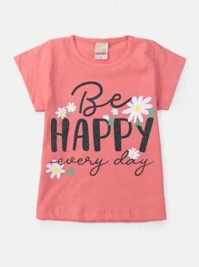 Be Happy Coral 7008 Girls' Set - Laluna - Màu Hồng  San hô - Xem 3