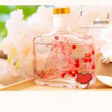 1 pieza Ambientador de flor real sin llama de larga duración, desodorizante para el baño, accento de decoración del hogar, 100ml dura hasta 9 meses, regalo y recuerdo de Navidad, aromaterapia, ambientador para el hogar, difusor, regalo, decoración del hogar
