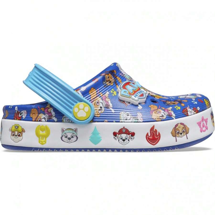 Crocs Ngoài Tòa Làm Tắc T - 425. - Màu xanh - Xem 1